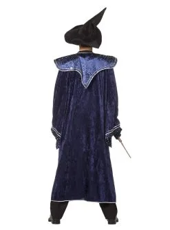 Funidelia Blauw Magiër Kostuum Voor Mannen -🎃 Halloween Winkel blauw magier kostuum voor mannen 2