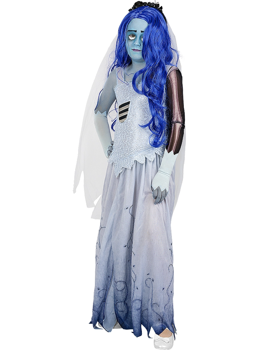 Funidelia Corpse Bride-kostuum Voor Meisjes 2 Funidelia Corpse Bride-kostuum Voor Meisjes - Afbeelding 2