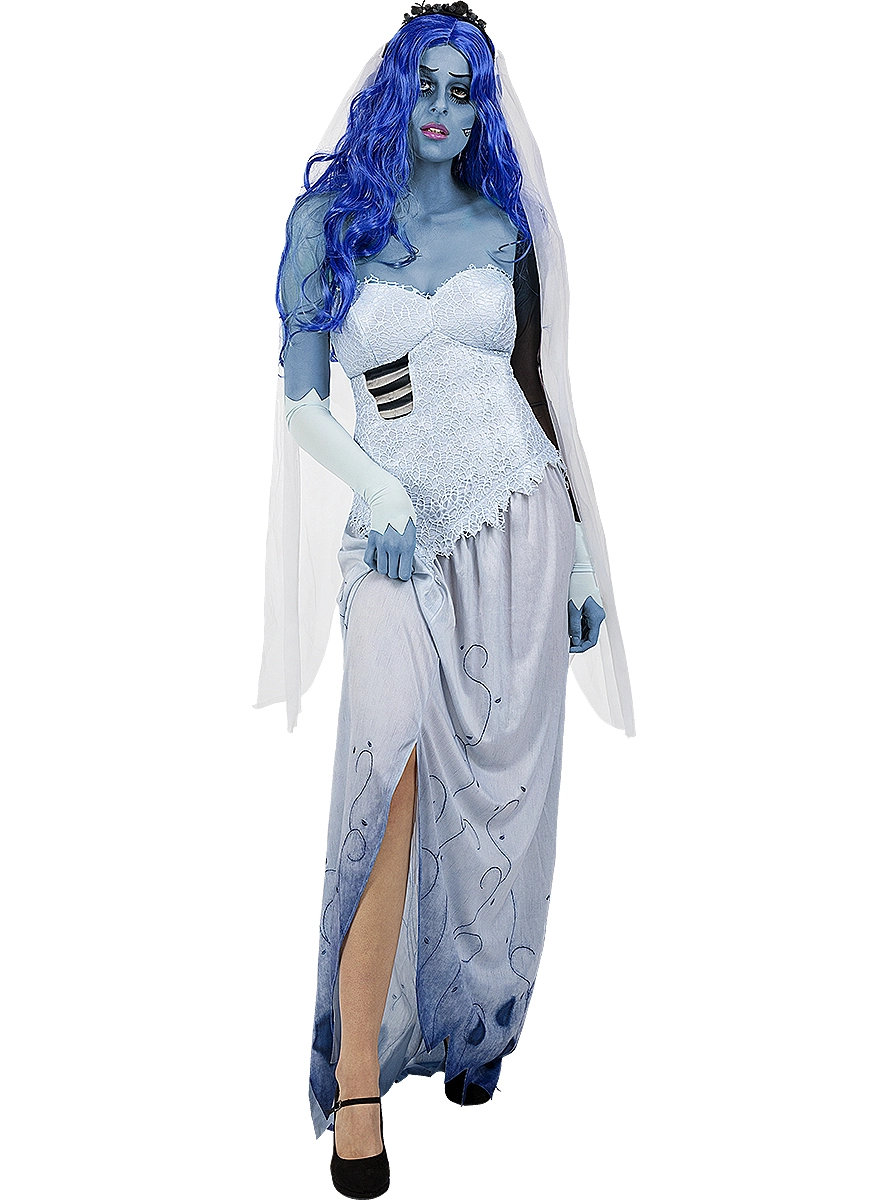Funidelia Corpse Bride-kostuum Voor Vrouwen 1 Funidelia Corpse Bride-kostuum Voor Vrouwen