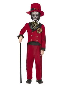 Funidelia Day Of The Dead Groom Costume For Boys