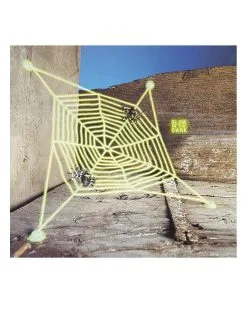 Funidelia Fluorescent Spinnenweb Met Spinnen