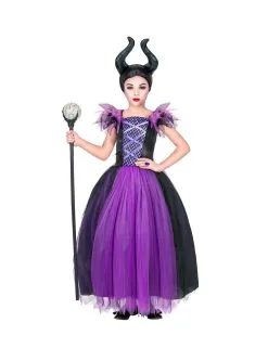 Funidelia Gemene Koningin Kostuum Voor Meisjes -🎃 Halloween Winkel gemene koningin kostuum voor meisjes 2