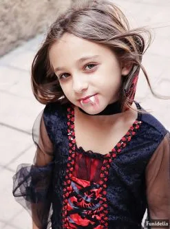 Funidelia Gothic Vampier Kostuum Voor Meisjes -🎃 Halloween Winkel gothic vampier kostuum voor meisjes 5