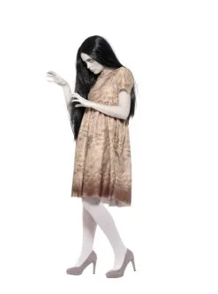 Funidelia Grijs Slechte Geest Kostuum Voor Vrouw -🎃 Halloween Winkel grijs slechte geest kostuum voor vrouw 3