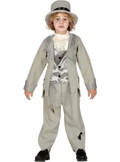 Funidelia Grijs Zombie Bruidegom Kostuum Voor Jongens