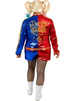 Funidelia Grote Maat Harley Quinn Kostuum - Suicide Squad -🎃 Halloween Winkel grote maat harley quinn kostuum suicide squad 1 2