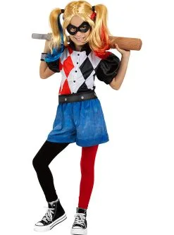 Funidelia Harley Quinn Kostuum Voor Meisjes