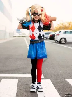 Funidelia Harley Quinn Kostuum Voor Meisjes -🎃 Halloween Winkel harley quinn kostuum voor meisjes 5