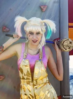 Funidelia Harley Quinn Kostuum - Birds Of Prey -🎃 Halloween Winkel harley quinn kostuum voor vrouwen birds of prey 12