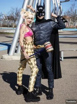 Funidelia Harley Quinn Kostuum - Birds Of Prey -🎃 Halloween Winkel harley quinn kostuum voor vrouwen birds of prey 6