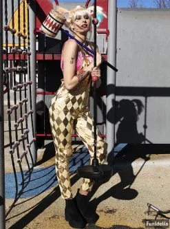 Funidelia Harley Quinn Kostuum - Birds Of Prey -🎃 Halloween Winkel harley quinn kostuum voor vrouwen birds of prey 7