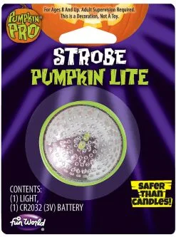 Funidelia Lamp Met Bliksem Effect Voor Pompoen