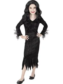 Funidelia Morticia Addams Kostuum Voor Meisjes - The Addams Family