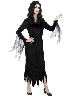Funidelia Morticia Addams Kostuum Voor Vrouwen - The Addams Family