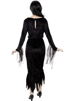 Funidelia Morticia Addams Kostuum Voor Vrouwen - The Addams Family -🎃 Halloween Winkel morticia addams kostuum voor vrouwen the addams family 4