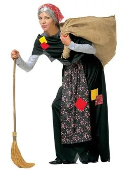 Funidelia Oude Heks Met Zak Kostuum
