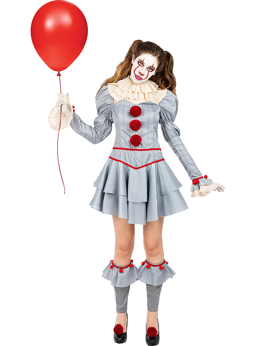 Funidelia Pennywise Kostuum Voor Vrouwen - It Chapter Two 1 Funidelia Pennywise Kostuum Voor Vrouwen - It Chapter Two