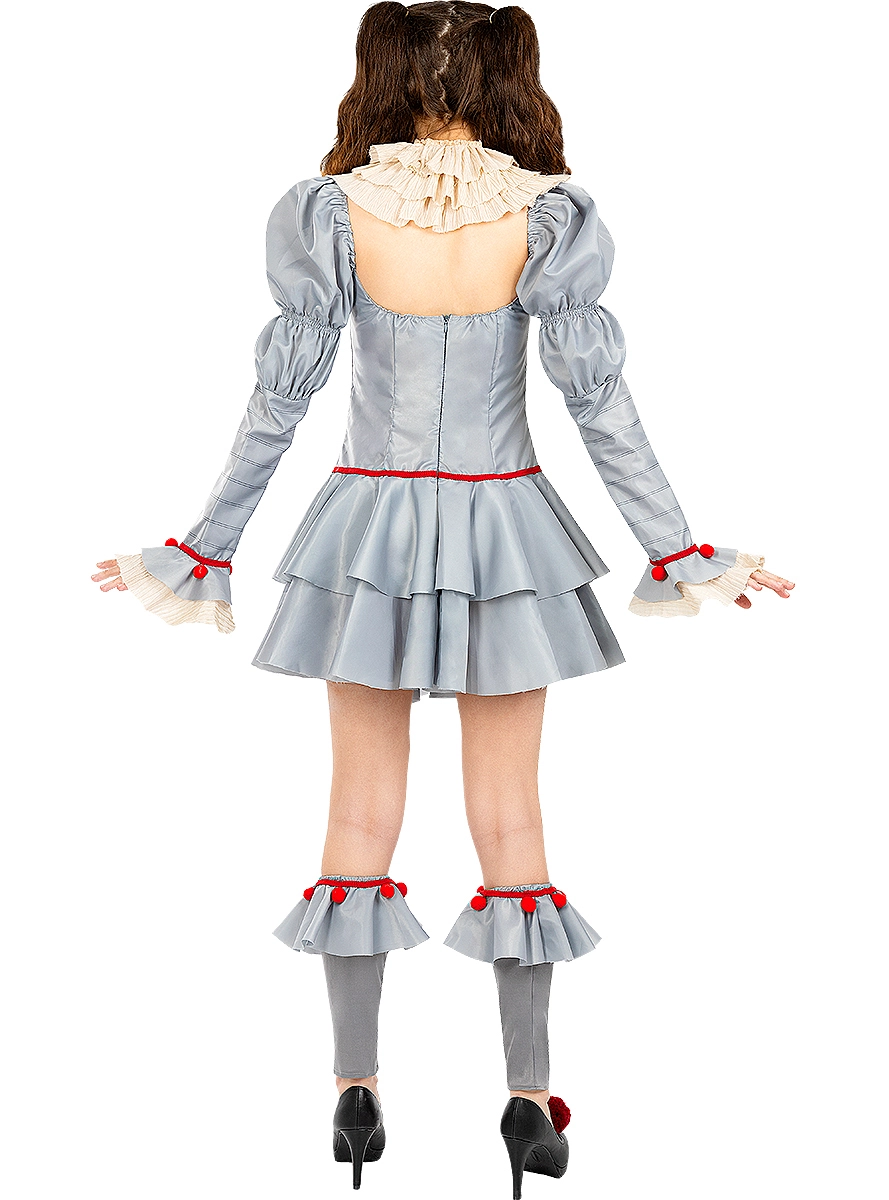 Funidelia Pennywise Kostuum Voor Vrouwen - It Chapter Two 3 Funidelia Pennywise Kostuum Voor Vrouwen - It Chapter Two - Afbeelding 3