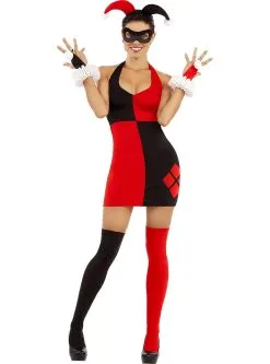Funidelia Harley Quinn Jurk 7 Funidelia Harley Quinn Jurk -π Halloween Winkel sexy harley quinn kostuum voor vrouw dc comics 3