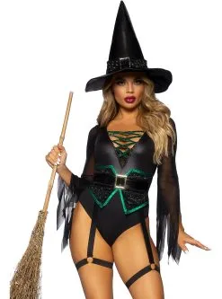 Funidelia Sexy Heksenkostuum Voor Vrouwen -🎃 Halloween Winkel sexy heksenkostuum voor vrouwen 5