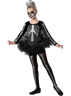 Funidelia Skelet Ballerina Kostuum Voor Meisjes