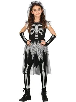 Funidelia Skelet Bruidskostuum Voor Meisjes