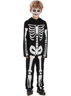 Funidelia Skelettenkostuum Voor Jongens -🎃 Halloween Winkel skelettenkostuum voor jongens 3