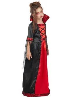 Funidelia Vampier Kostuum Voor Meisjes -🎃 Halloween Winkel vampier kostuum voor meisjes 3