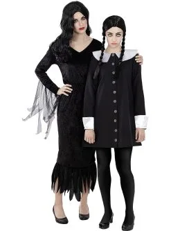 Funidelia Woensdag Addams Kostuum Voor Vrouwen Plus Size- The Addams Family -🎃 Halloween Winkel woensdag addams kostuum voor vrouwen plus size the addams family 2