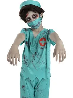 Funidelia Zombie Dokter Kostuum Voor Jongens -🎃 Halloween Winkel zombie dokter kostuum voor jongens 2