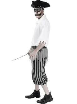 Funidelia Zombie Piraat Kostuum Voor Mannen -🎃 Halloween Winkel zombie piraat kostuum voor mannen 2