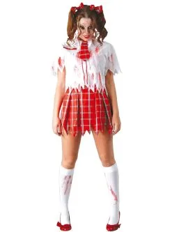Funidelia Zombie Schoolmeisje Kostuum